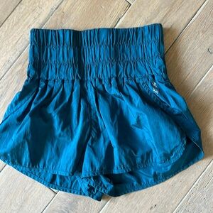 Free People “The Way Home” shorts. Teal color. XS
